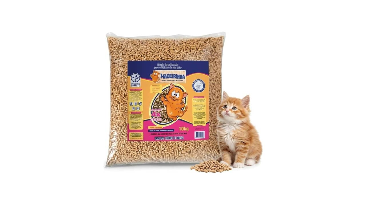 Areia de Gato de Madeira: A Melhor Opção Biodegradável para Seus Pets