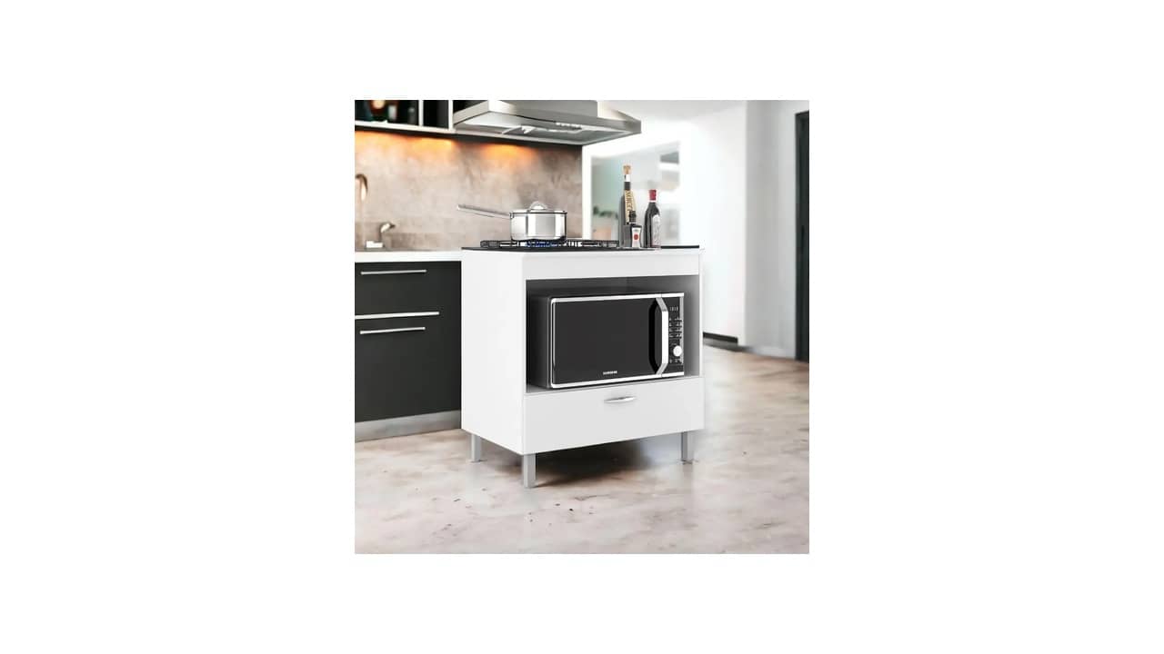 Balcão de Cozinha Com Tampo para Cooktop: As 10 Melhores Opções para seu Espaço
