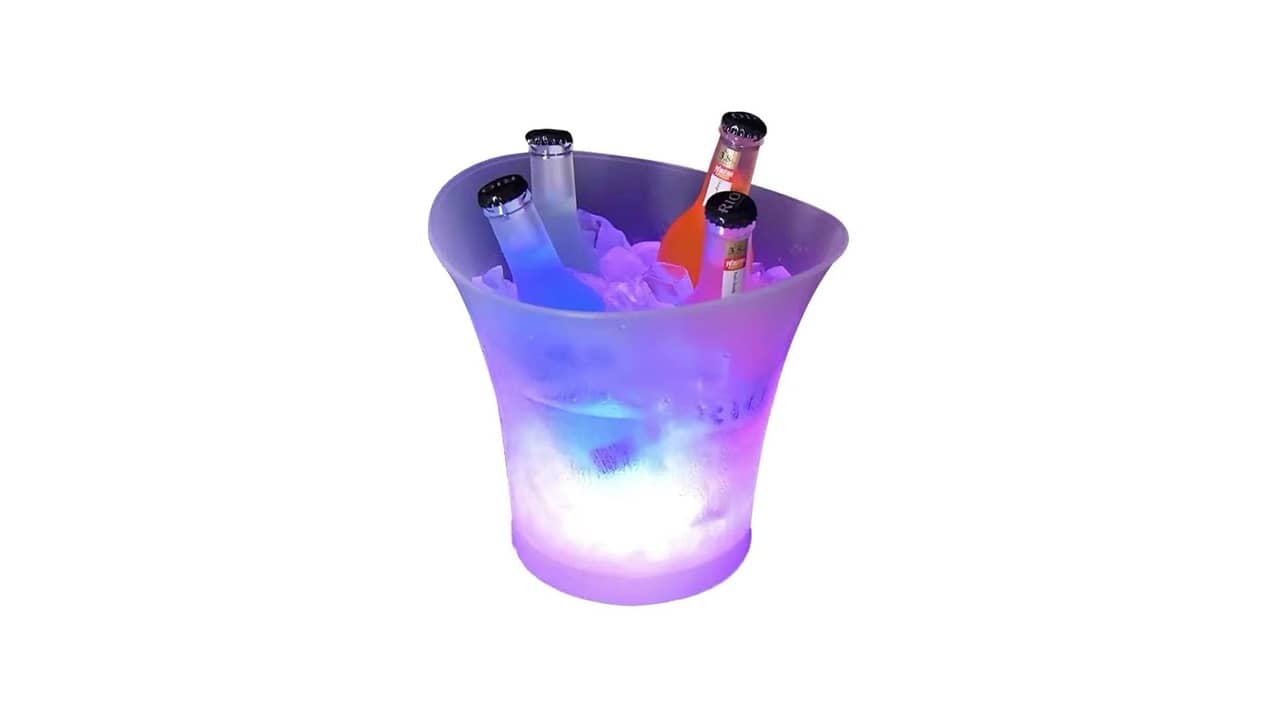 Balde de Gelo Com Led: As 10 Melhores Opções para Festas