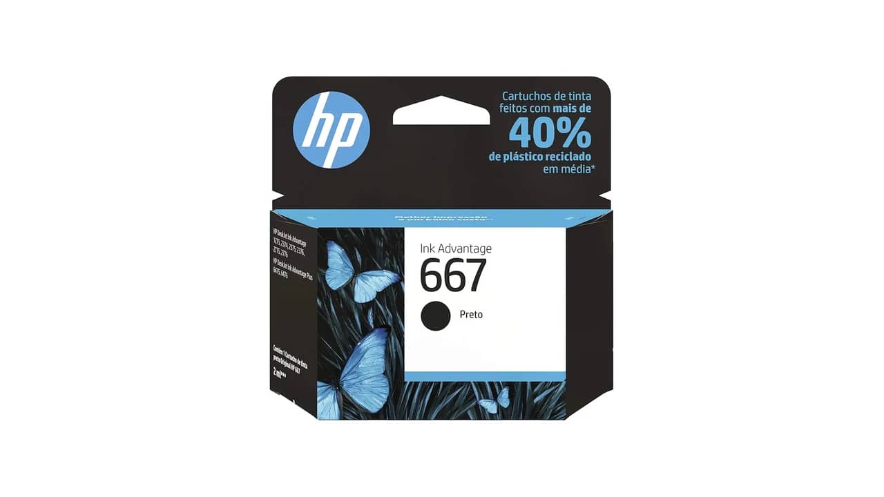 Cartucho HP 667: As 10 Melhores Opções Originais e Compatíveis