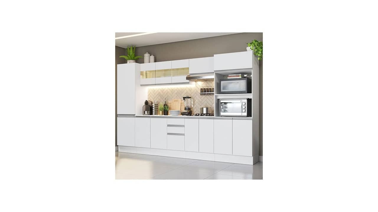 Cozinha Modulada Completa em MDF: As 10 Melhores Opções para Seu Espaço