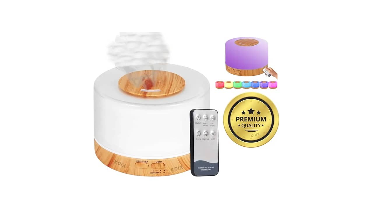 Difusor de Aromaterapia: As 10 Melhores Opções com Luz LED e Umidificação