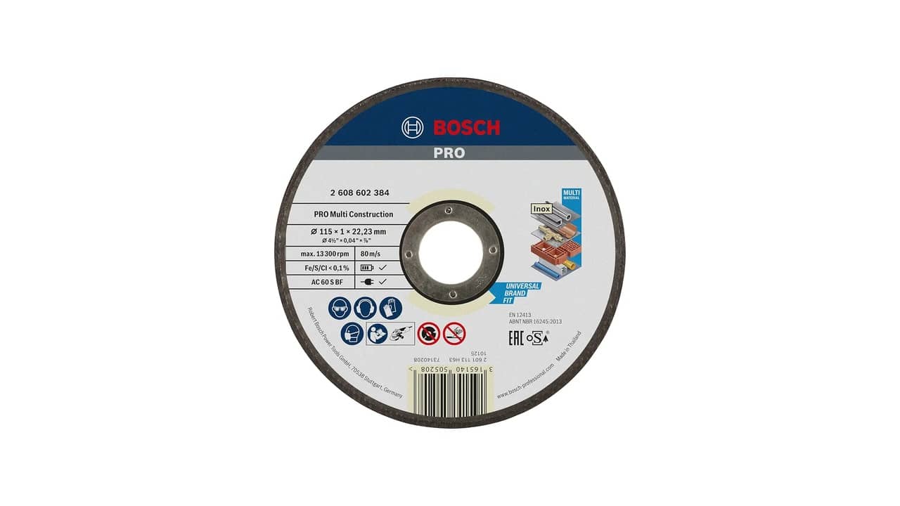Disco de Corte para Esmerilhadeira: A Melhor Opção para Multimateriais