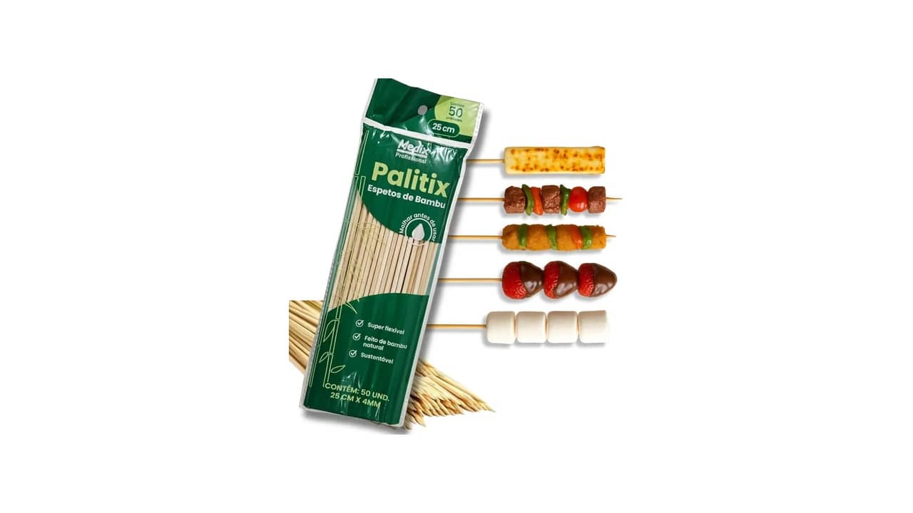 Espetinho para Churrasco: As 10 Melhores Opções de Bambu e Metal