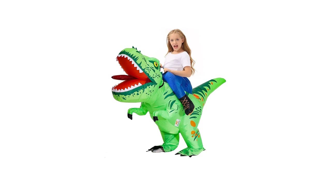Fantasia Inflável de Dinossauro: As 10 Melhores Opções para Festas e Halloween