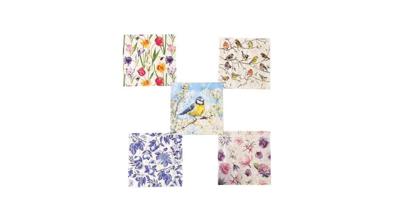 Guardanapo para Decoupage: As 10 Melhores Opções Decorativas e de Alta Qualidade