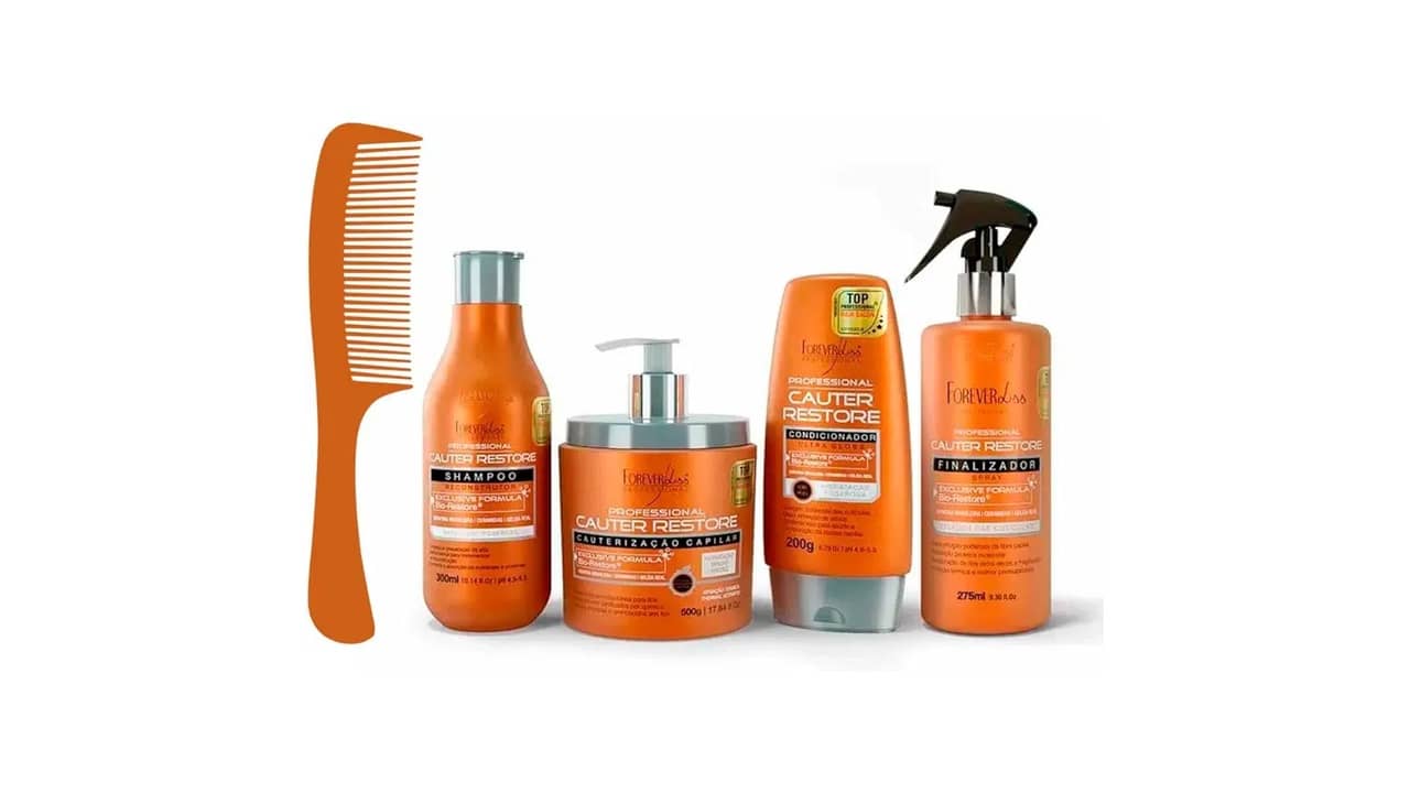 Kit Cauterização Capilar Profissional: As 10 Melhores Opções para Cabelos Lisos