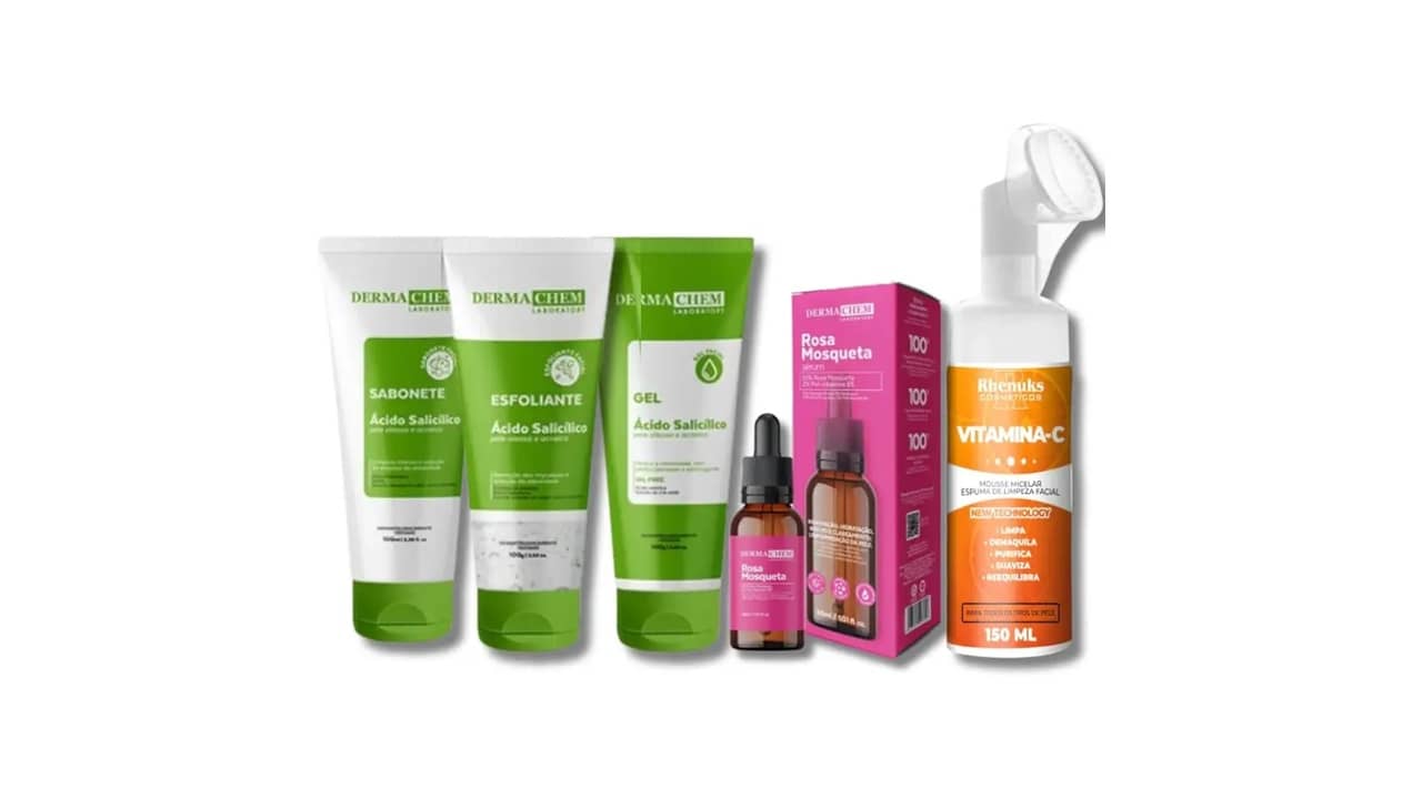 Kit Skincare Pele Oleosa: As Melhores Opções para Combater a Oleosidade