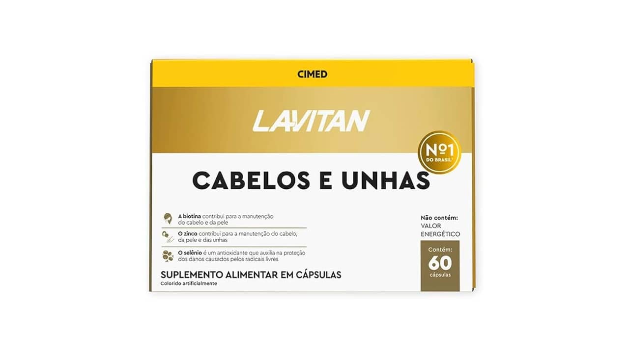 Lavitan para Queda de Cabelo: As 10 Melhores Vitamínicas para Cabelos e Unhas