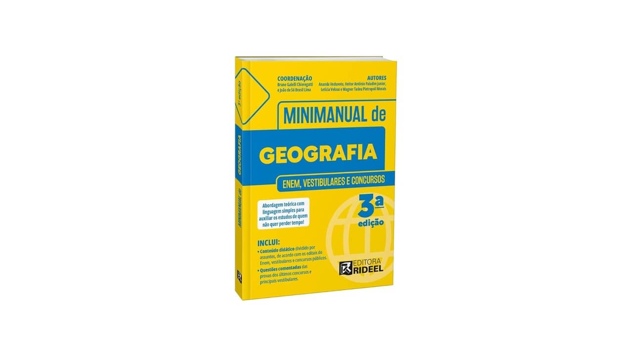 Livro de Geografia para Vestibular e Enem: As Melhores Opções para Aprovação