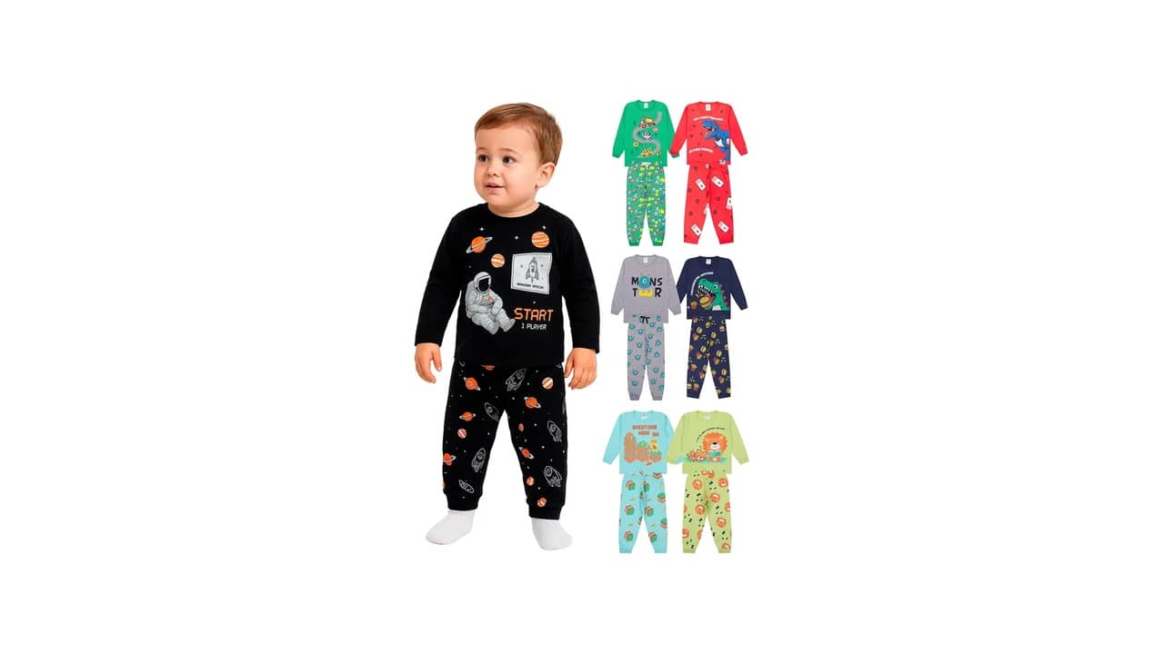 Marca de Pijama Infantil: As 10 Melhores Opções em Algodão