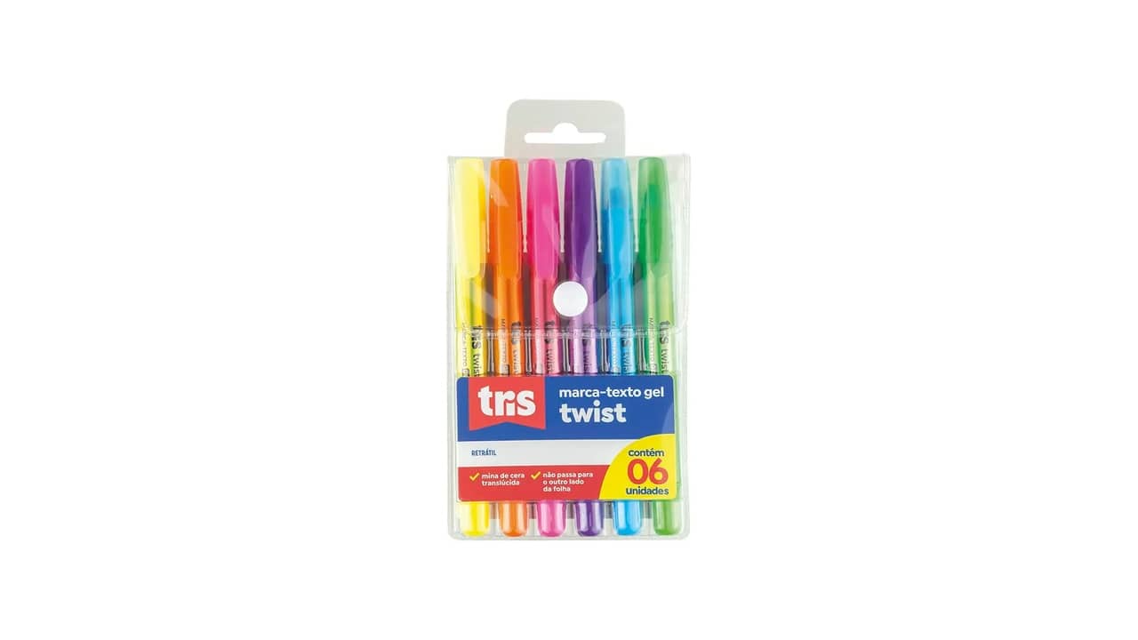 Marca Texto em Gel: As 10 Melhores Opções Fluorescentes e Pastéis