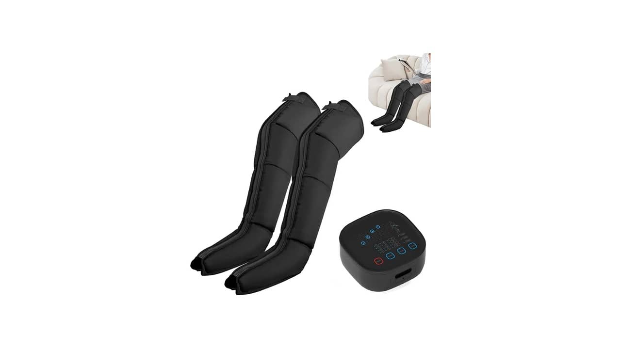Massageador de Pés e Pernas com Compressão: A Melhor Opção para Alívio e Circulação