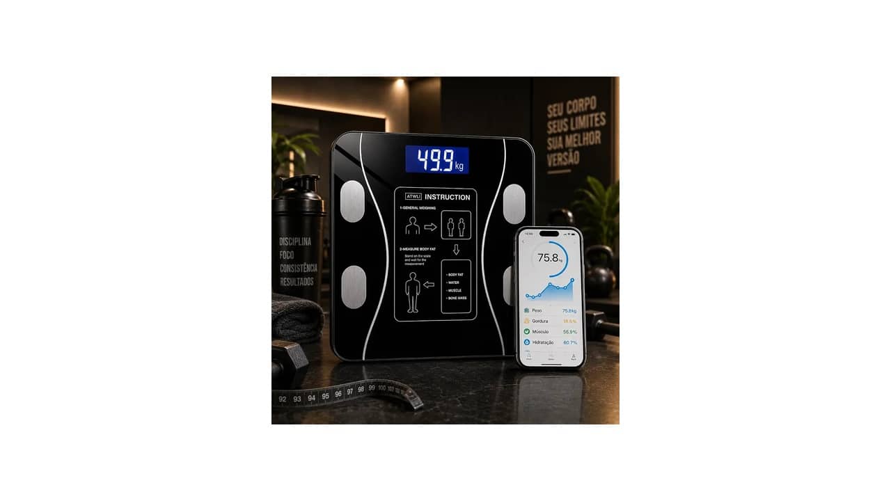 Monitor de Composição Corporal: As 10 Melhores Opções com Bioimpedância Inteligente