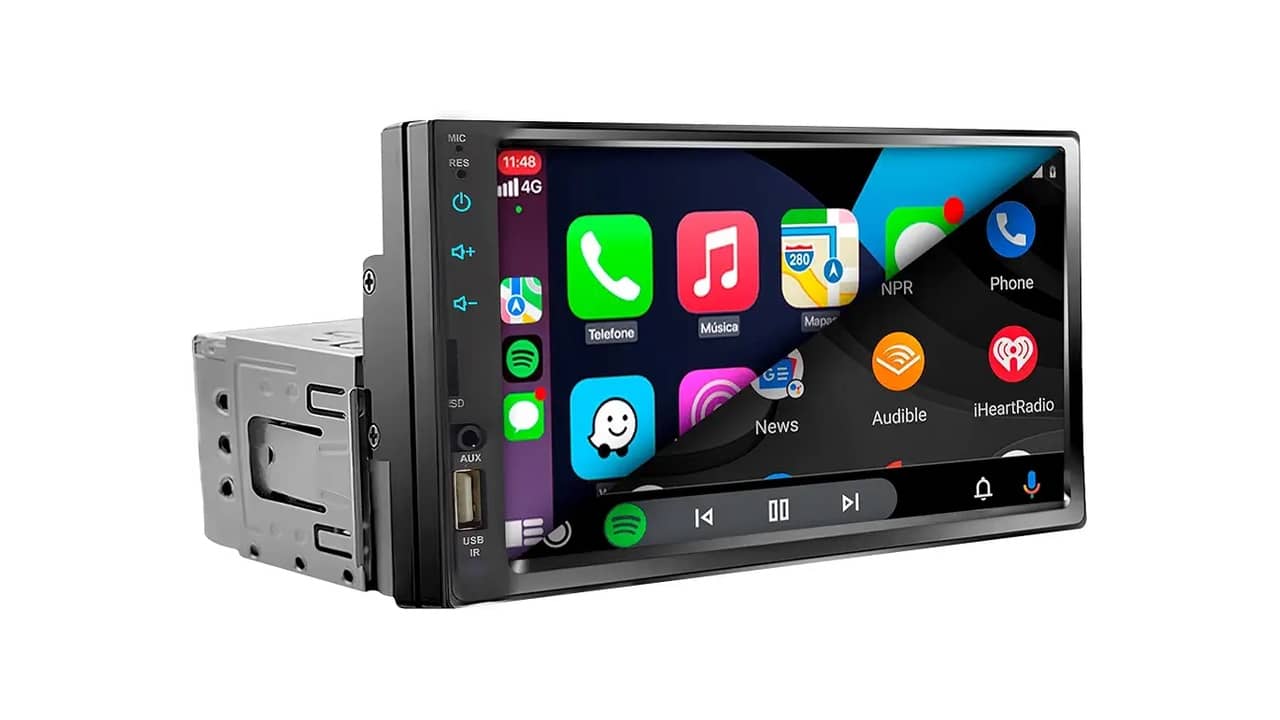 Som Automotivo 2 Din com Android Auto e Apple CarPlay: As 10 Melhores Opções