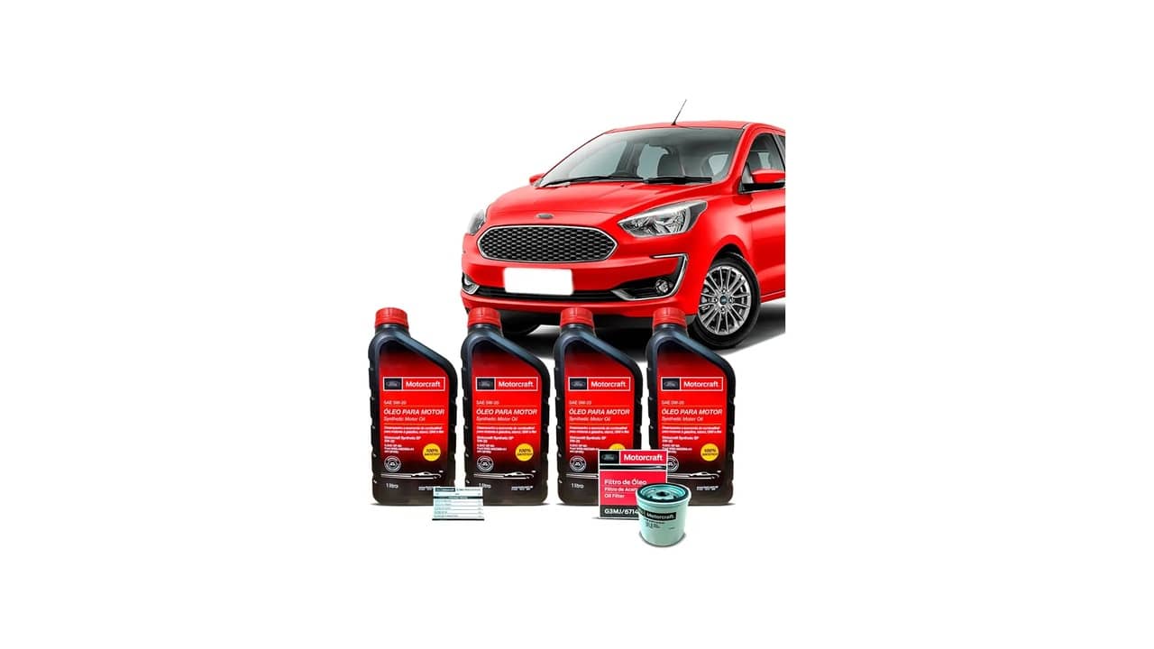 Óleo para Ford Ka: As 10 Melhores Opções Sintéticas