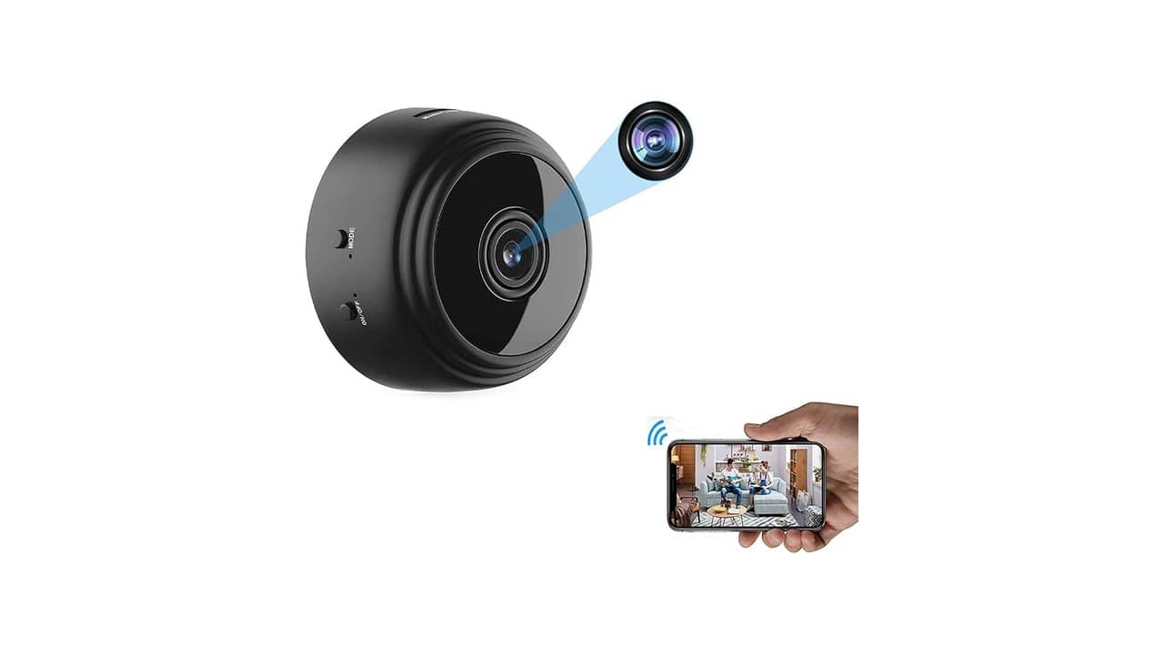 Mini Câmera Espiã Wi-Fi: A Melhor Opção com Visão Noturna e Detecção de Movimento