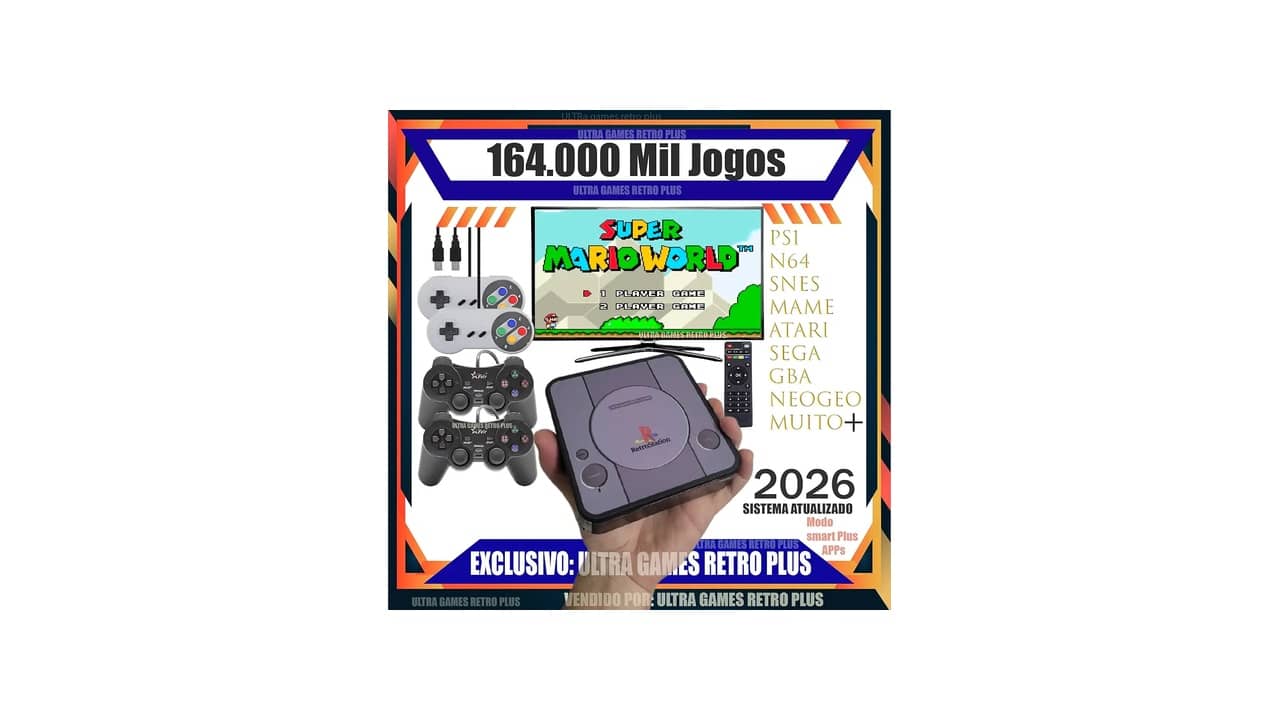 Retro Game Box: A Melhor Opção com Mais de 100.000 Jogos