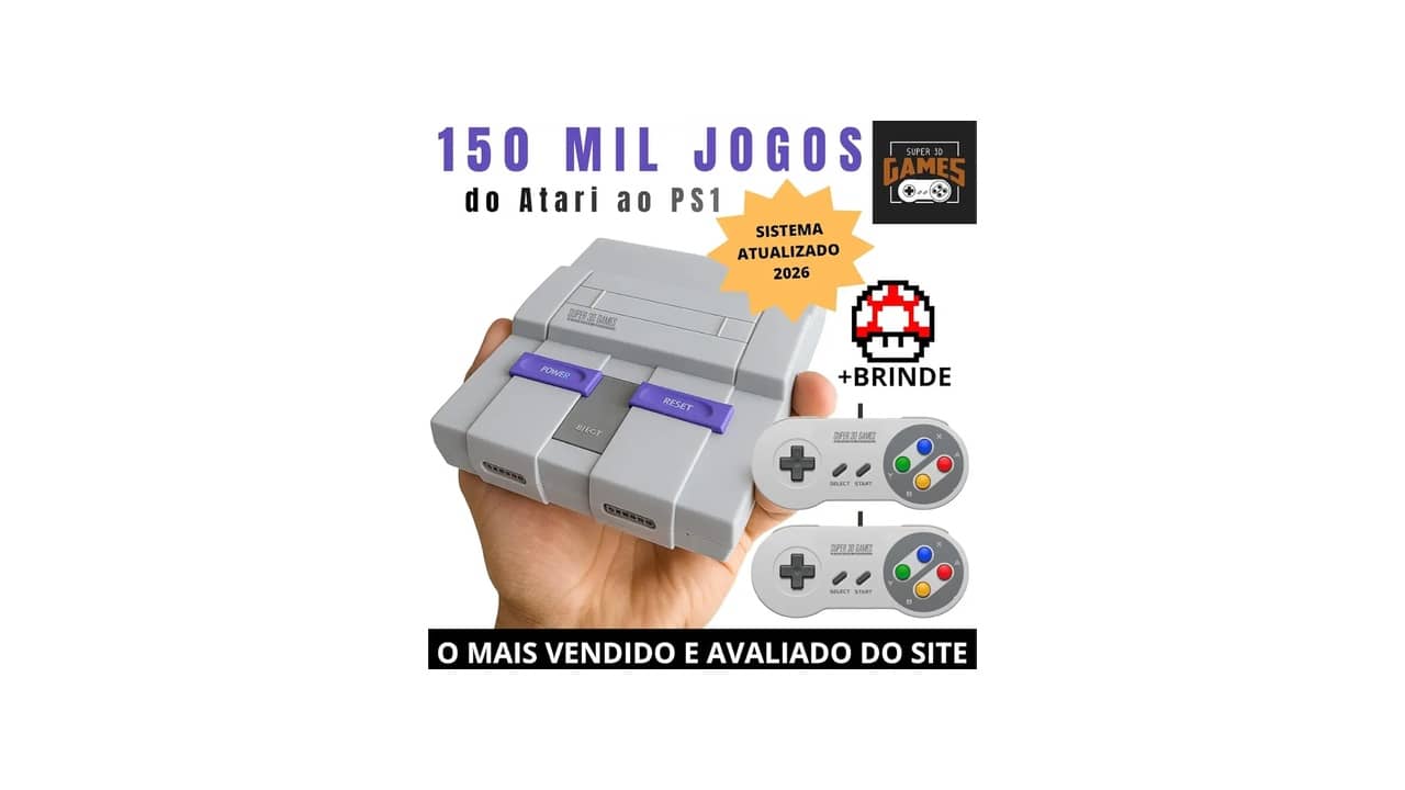 Retro Game Console: A Melhor Opção para Jogadores Clássicos