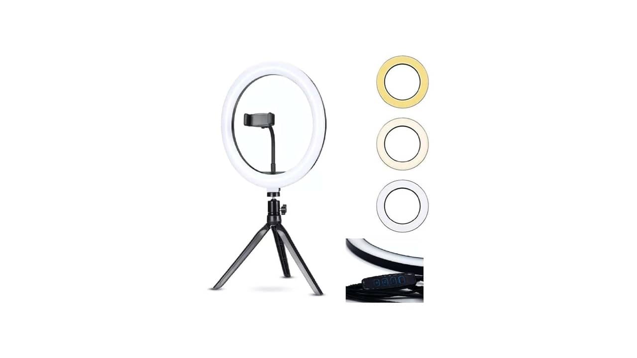 Ring Light de Mesa: A Melhor Opção para Vídeos e Fotos