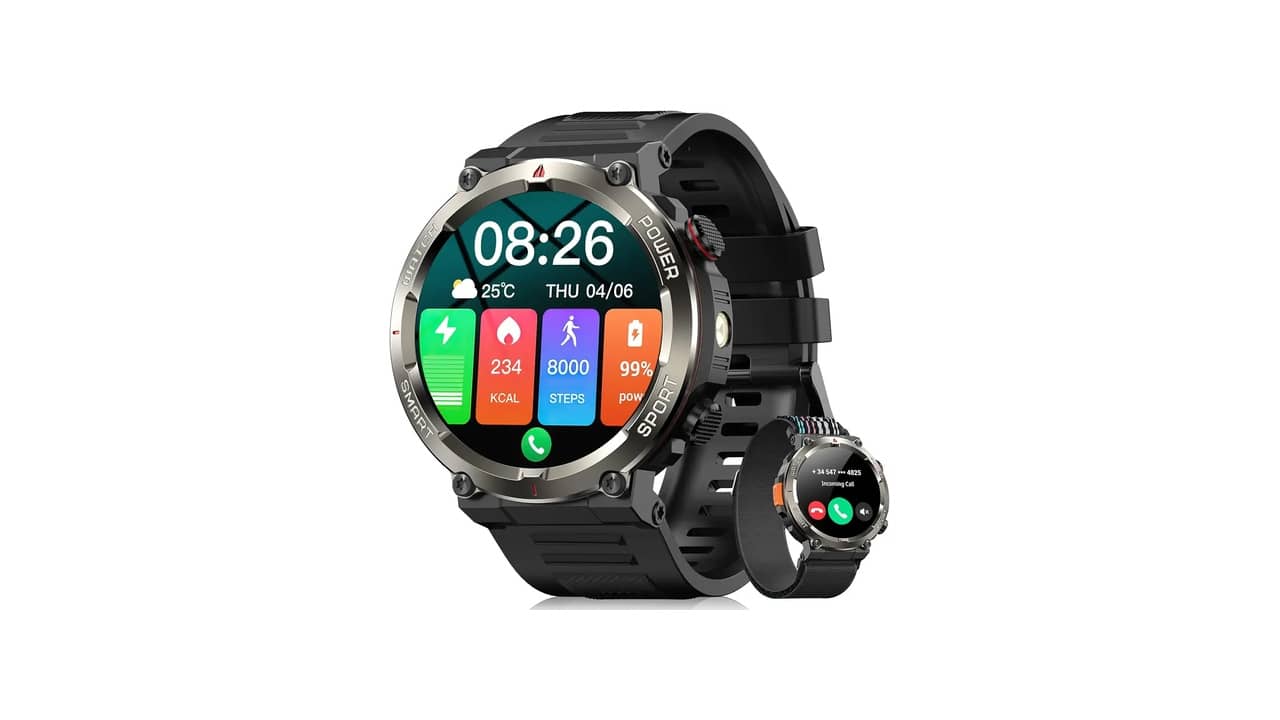 Smartwatch Militar Resistente: As 10 Melhores Opções para Seus Desafios