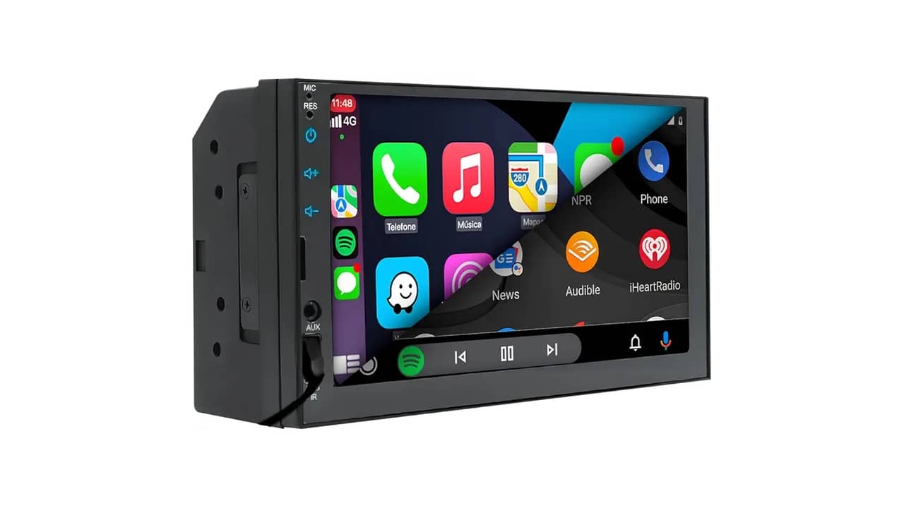 Som Automotivo 2 Din com Android Auto e Apple CarPlay: As 10 Melhores Opções