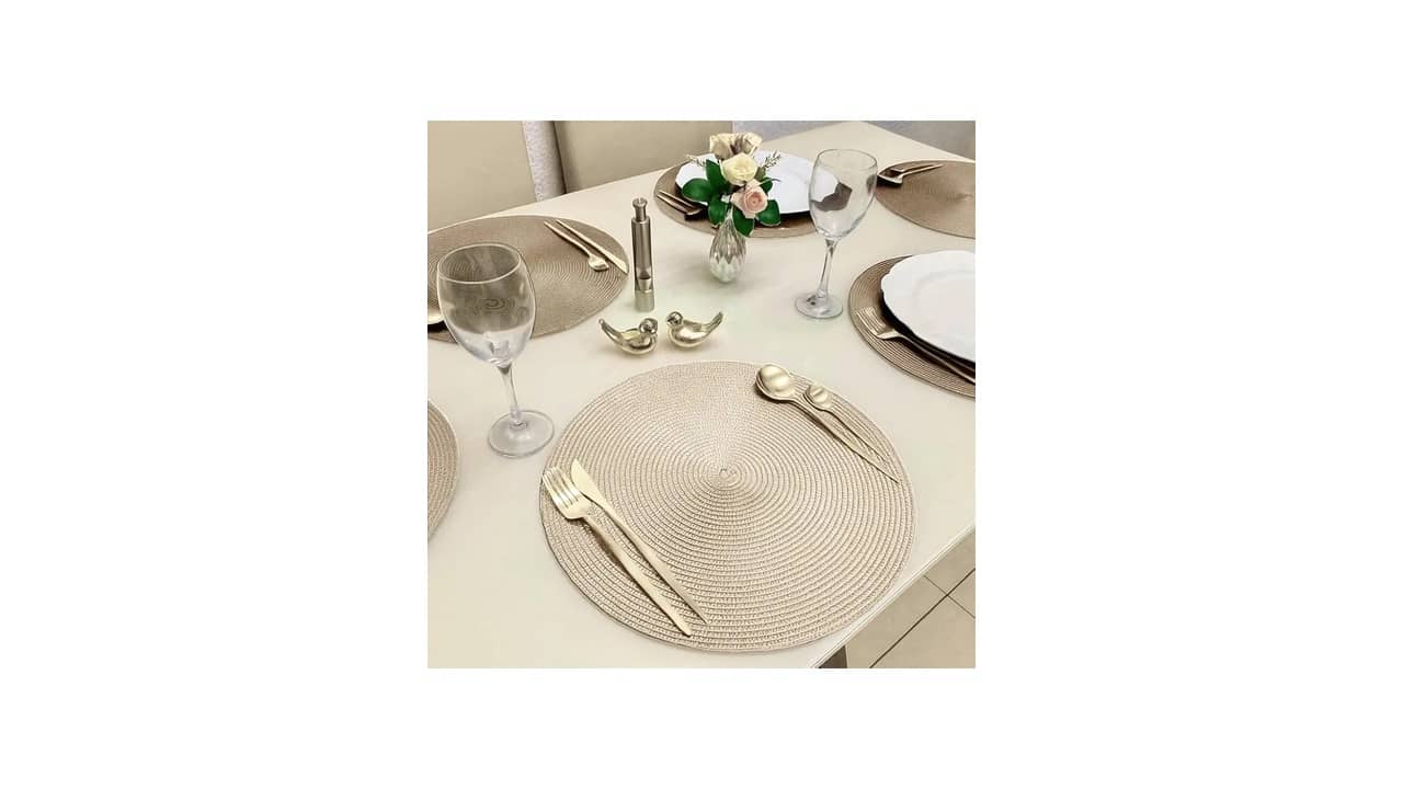 Sousplat para Mesa Redonda: As 10 Melhores Opções Elegantes