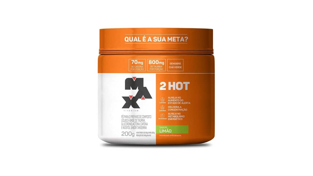 Suplemento 2 Hot Max Titanium: Os 10 Melhores para Ganho de Massa Muscular