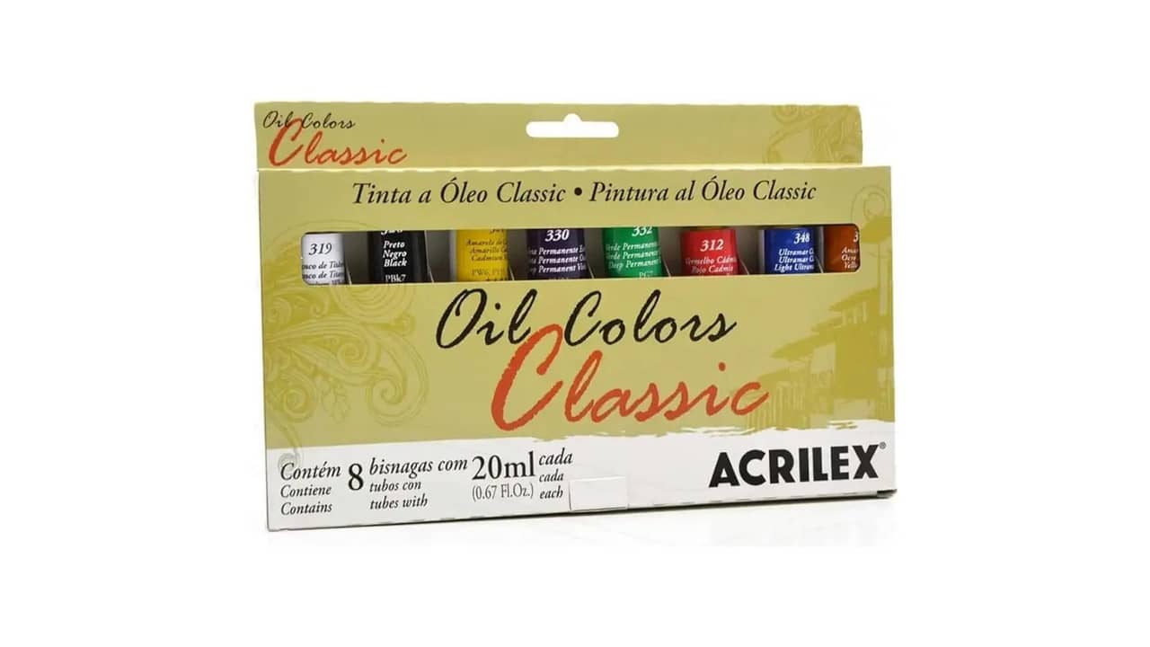 Tinta a Óleo para Tela e Pintura Profissional: As 10 Melhores Opções