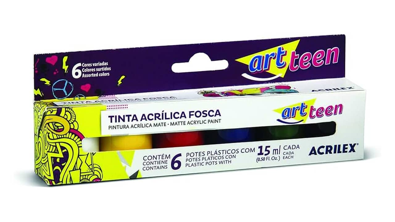 Tinta Acrílica para Artesanato e Madeira: As 10 Melhores Opções