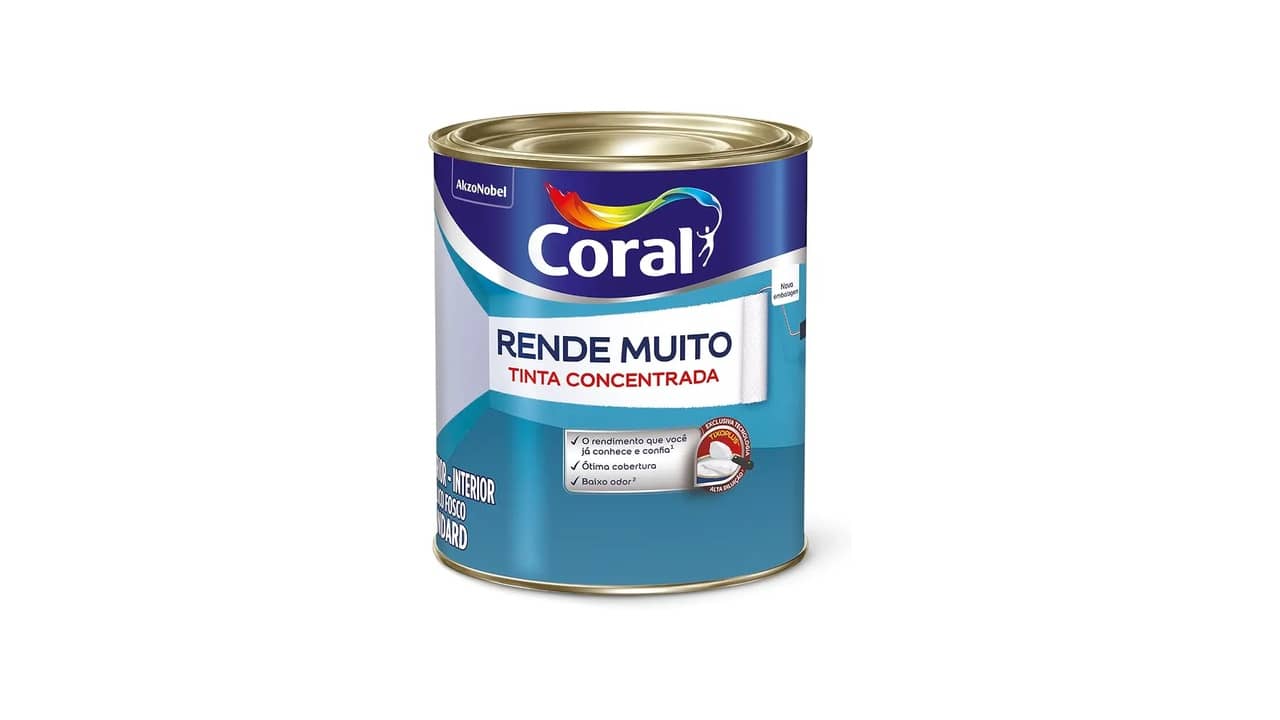 Tinta para Parede Coral Rende Muito: As 10 Melhores Opções