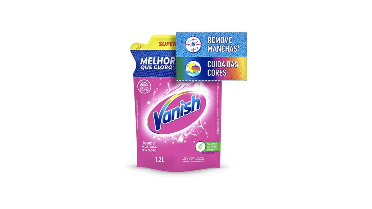 Tira Manchas Vanish para Roupas: As 10 Melhores Opções para Roupas Coloridas e Brancas