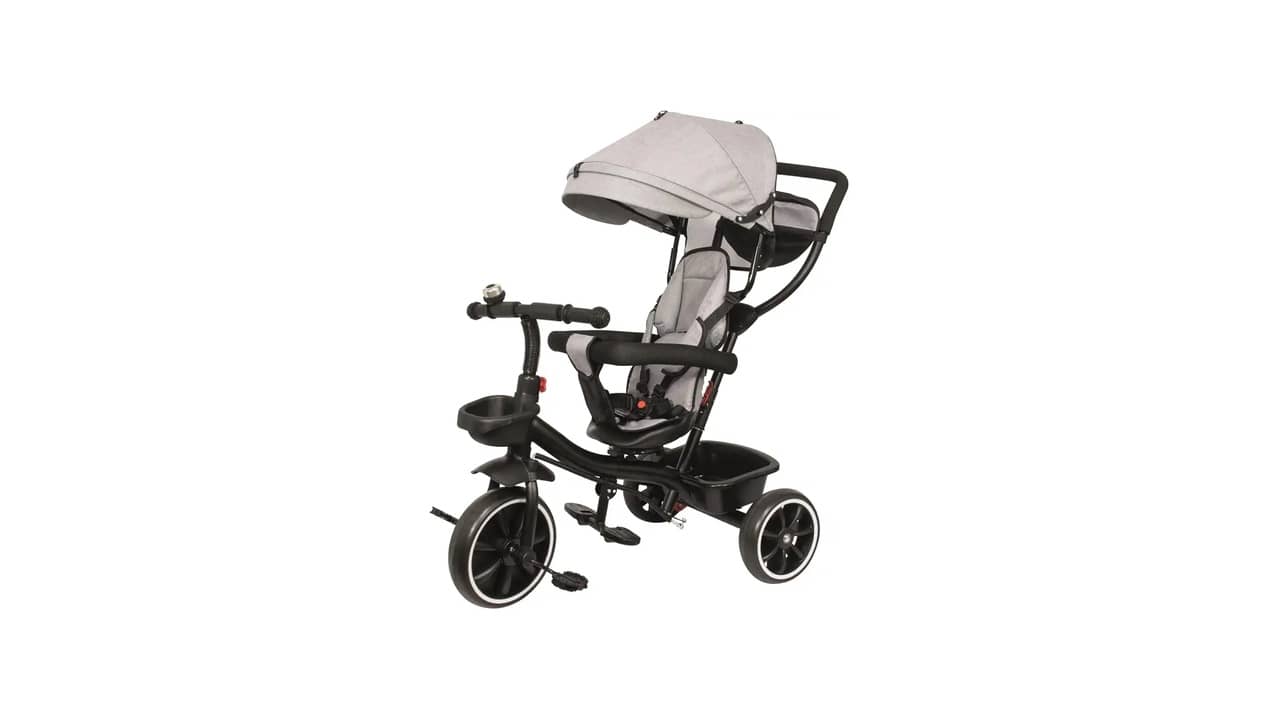 Triciclo Infantil com Capota e Guia: A Melhor Opção para Bebês e Crianças