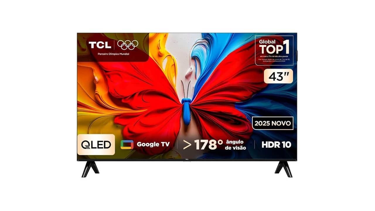 Tv Tcl 43 Polegadas: A Melhor Opção QLED com Google TV